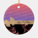 Search for pink ribbon christmas tree decorations Flowers