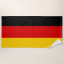 Search for germany flag beach towels Black