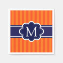 Search for navy and orange napkins Preppy