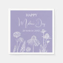 Search for mothers day napkins Party