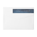 Search for masculine return address labels Navy blue