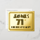Search for 71st invitations Elegant