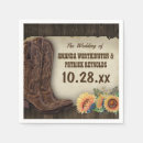 Search for cowboy boots napkins Western