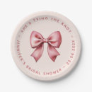 Search for bridal shower plates Pink