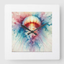 Search for jellyfish clocks Watercolor