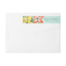 Search for beach wedding return address labels Floral