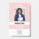 Search for pink id badges Teacher administrative assistant media