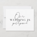 Search for cancellation wedding announcement cards Postponement