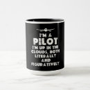 Search for funny pilot mugs Profession