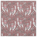 Search for llama fabric Red
