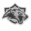 Search for scary wolf stickers Werewolf