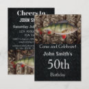 Search for fishing 50th birthday invitations Men