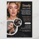 Search for makeup artist flyers Aesthetician