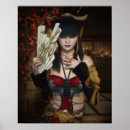 Search for asian girl posters Red