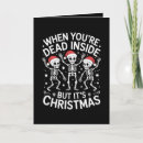 Search for skeleton christmas cards Santa