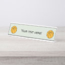 Search for basketball name plates Orange