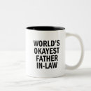Search for worlds best father in law mugs World's