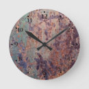 Search for rusted metal clocks Blue