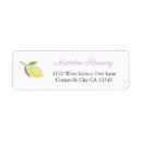 Search for black and purple return address labels Bride