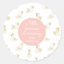 Search for little princess baby shower stickers Watercolor