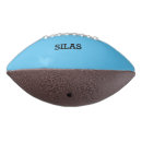 Search for blue and yellow footballs For him