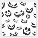 Search for black and white face stickers Halloween