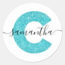 Search for glitter letters stickers Teal