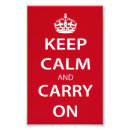 Search for crown keep calm carry on posters War