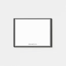 Search for christmas personal stationery Black