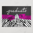 Search for zebra patterns invitations Girly