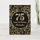 Search for 75th birthday cards Seventy fifth birthday