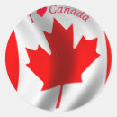 Search for maple leaf flag stickers Montreal