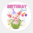 Search for farmer birthday stickers Girl
