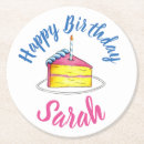 Search for birthday cake coasters Pink
