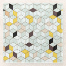 Search for black and white tile coasters Pattern