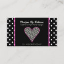 Search for dot print business cards Polka dots