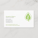 Search for drop leafs business cards Green