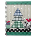 Search for new year notebooks Christmas pattern