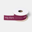 Search for christmas ribbon Burgundy