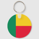 Search for benin key rings Flag
