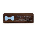 Search for little man return address labels Rustic