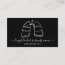 Search for lung business cards Doctor