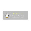 Search for baby penguin return address labels Shower