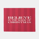 Search for vintage christmas doormats Red