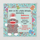 Search for sock monkey invitations Girl