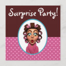 Search for surprise for her birthday invitations Vintage