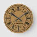 Search for 1st anniversary clocks Rustic