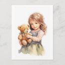 Search for bear illustration postcards Watercolor