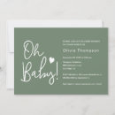 Search for neutral baby shower invitations Heart