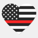 Search for thin white line stickers Firefighter